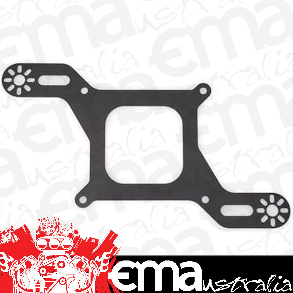 Edelbrock ED72289 2-Solinoid Mounting Bracket suit Square Flange Carbs
