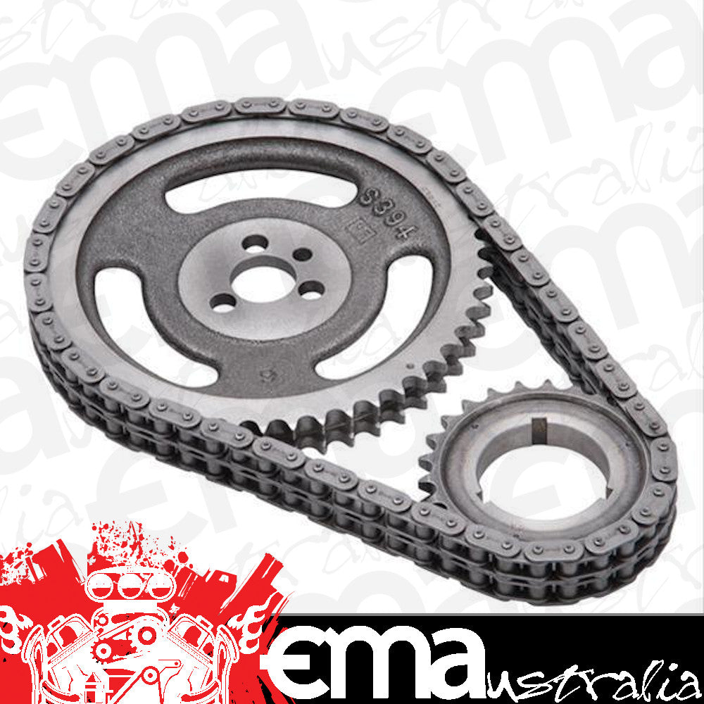 Edelbrock ED7810 Performer-Link Double Roller Timing Chain Set Chev BB 396-454