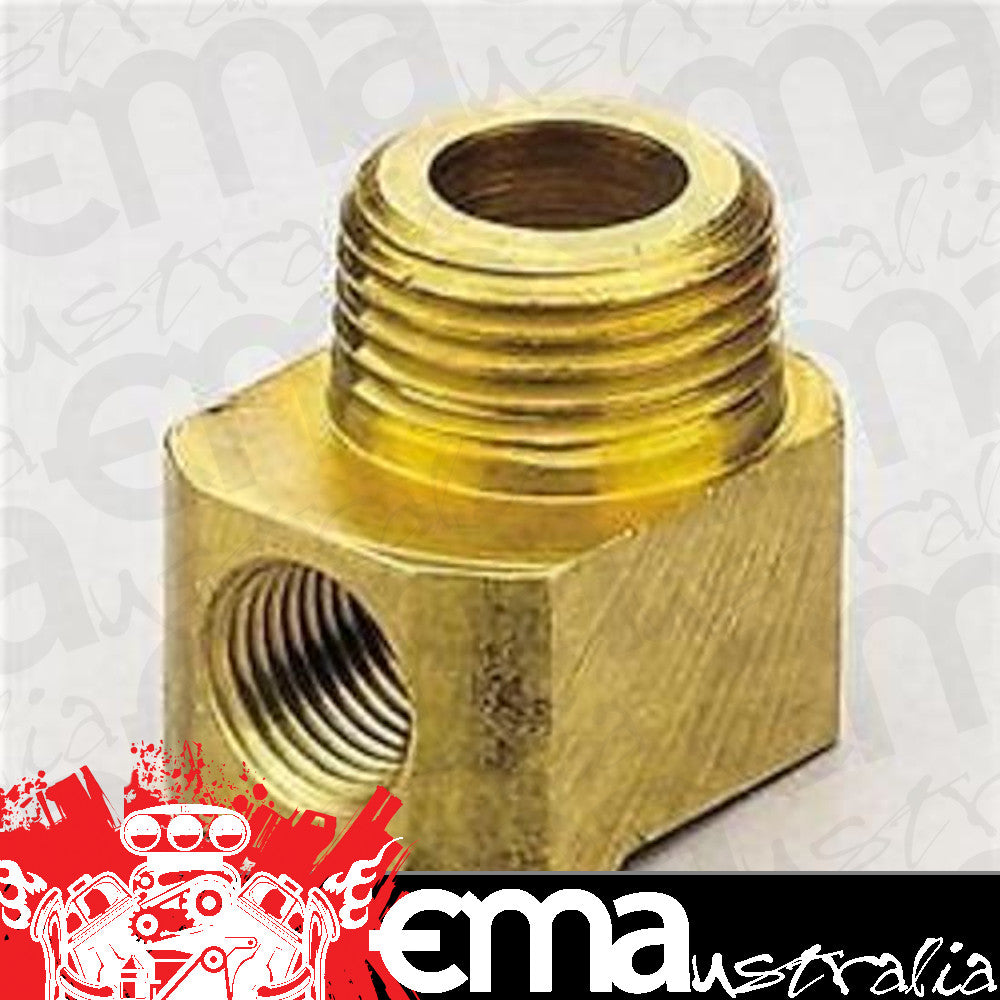 Edelbrock ED8096 Low Profile 90¶ôÇ÷ Vacuum Fitting Reducer 1/8" NPT to 3/8" NPT Male