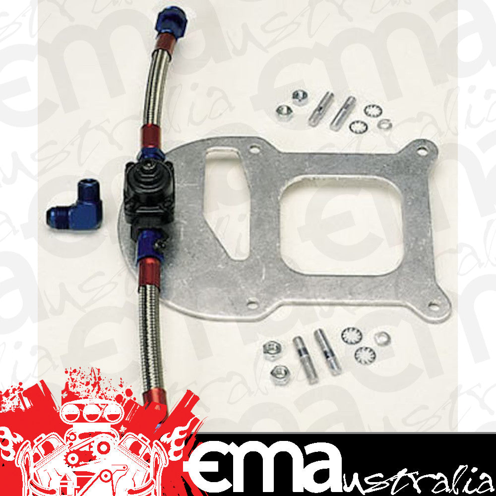 Edelbrock ED8192 Single Regulator Kit + Square Bore Mount