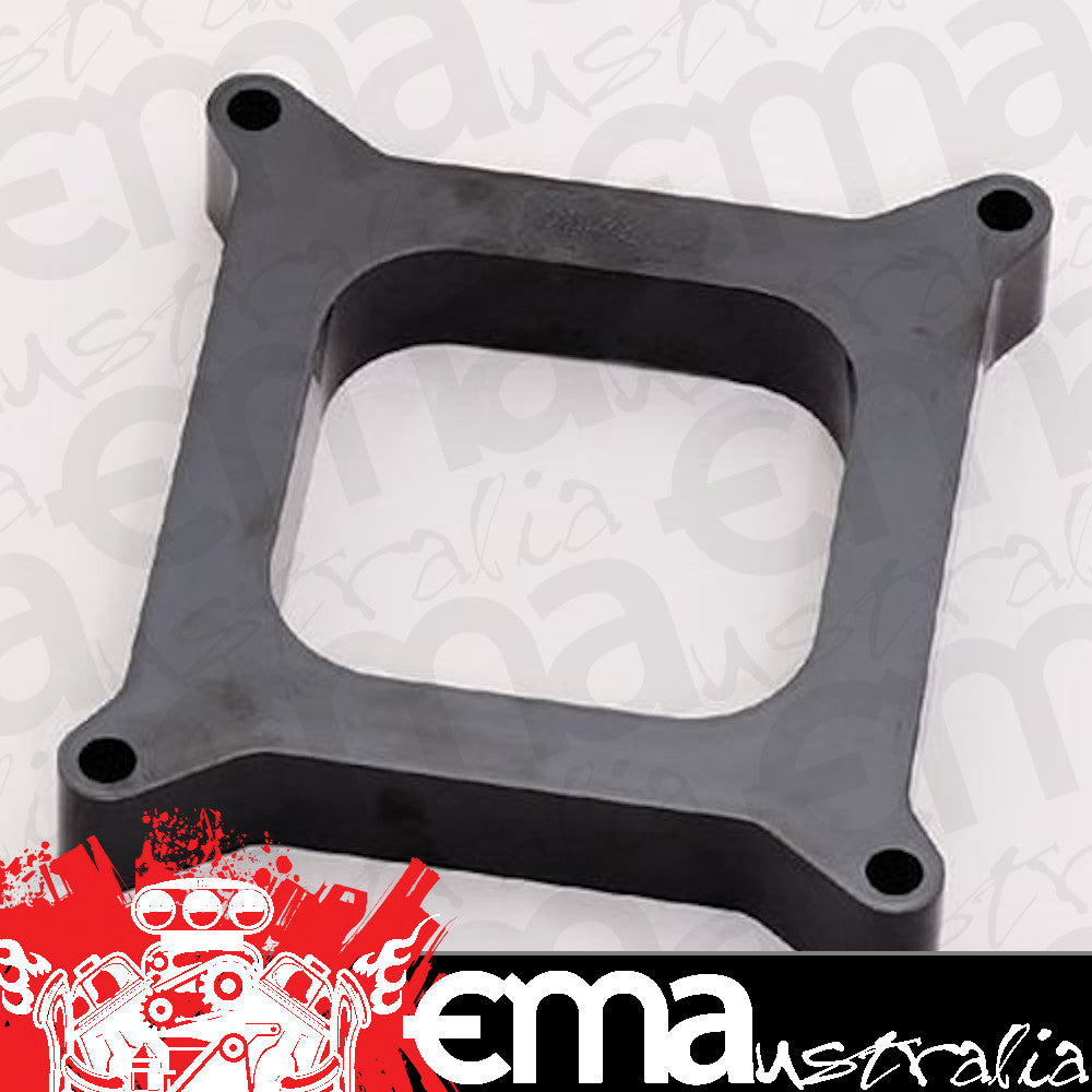 Edelbrock 8712 Carburetor Spacer #8712 Open Center 2in Thick