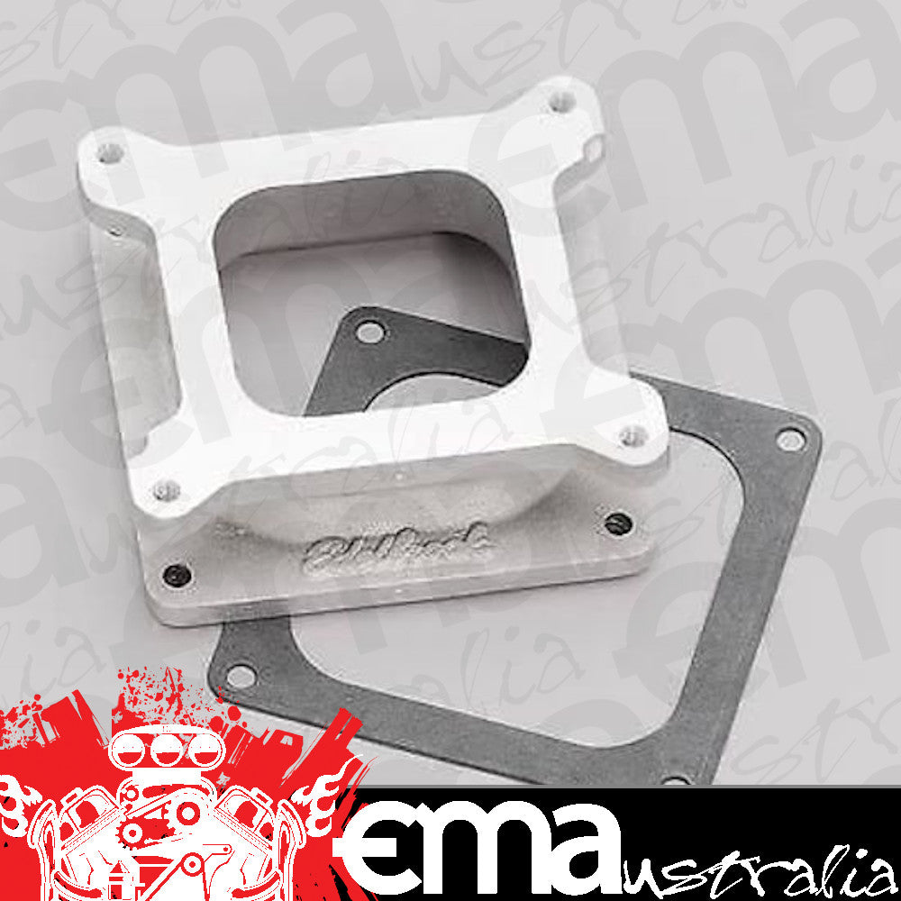 Edelbrock 8716 Carb Adapter #8716 4150 Standard-Flange Carb to 4500 Manifold Flange 2 in.