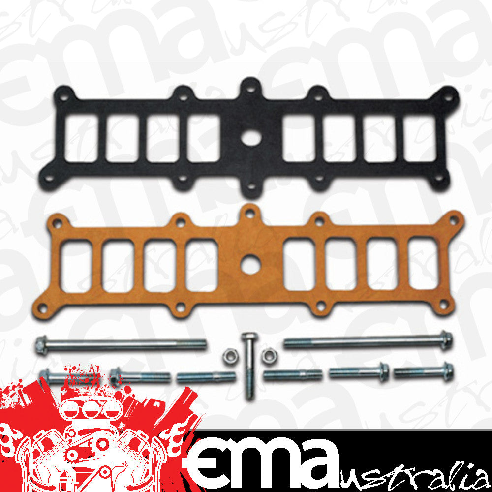 Edelbrock ED8727 Spacer Kit - Fibre Laminate suit Edelbrock Ford 5.0L/5.8L Manifolds ED3821 & ED7126 ED8727