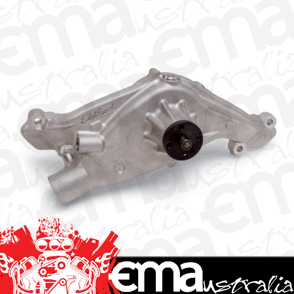 Edelbrock 8858 Water Pump for 1958-65 Big-Block Chevy 348/409 "W" Series in Satin Finish