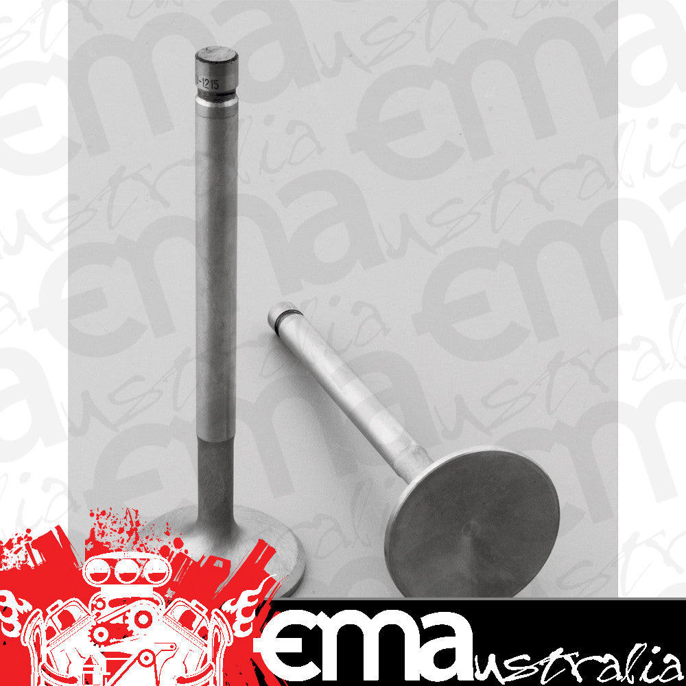 Edelbrock ED9766 Edelbrock S/Steel Exhaust Valves 1.60" Head 4.929" Long SB Chev & Ford ED9766