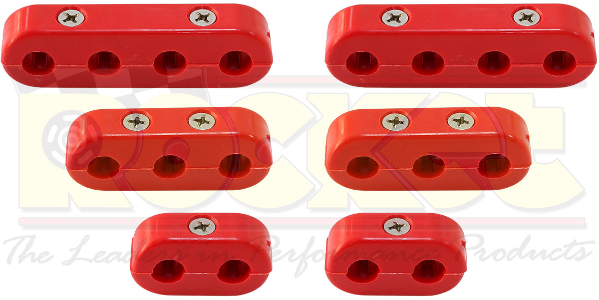 Eagle Specialty Products ELESK-471R Universal Performance Separator Set - Red 8-9mm Leads