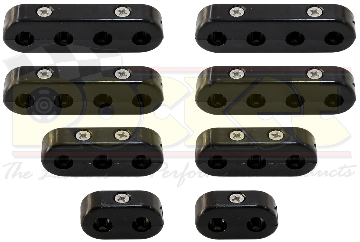 Eagle Specialty Products ELESK-472BK Universal Performance Separator Set Ideal for V8'S - Black 8-9mm Leads