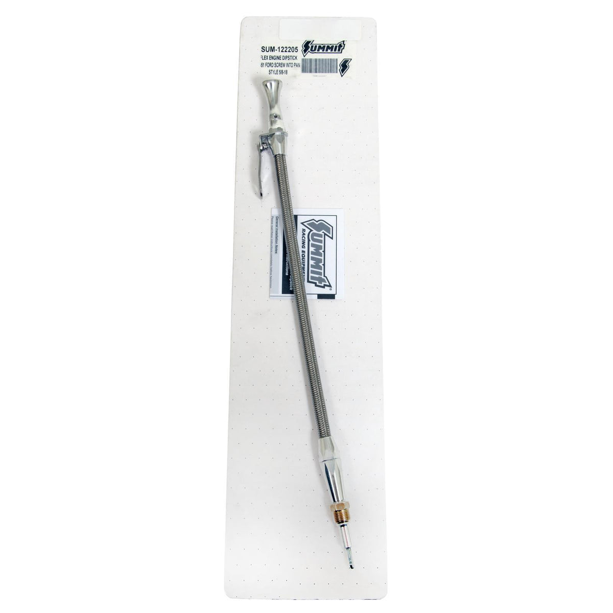 Engine Master Australia EMA-122205 Master Ford SB Windsor Flexible Braided Stainless Engine Dipstick