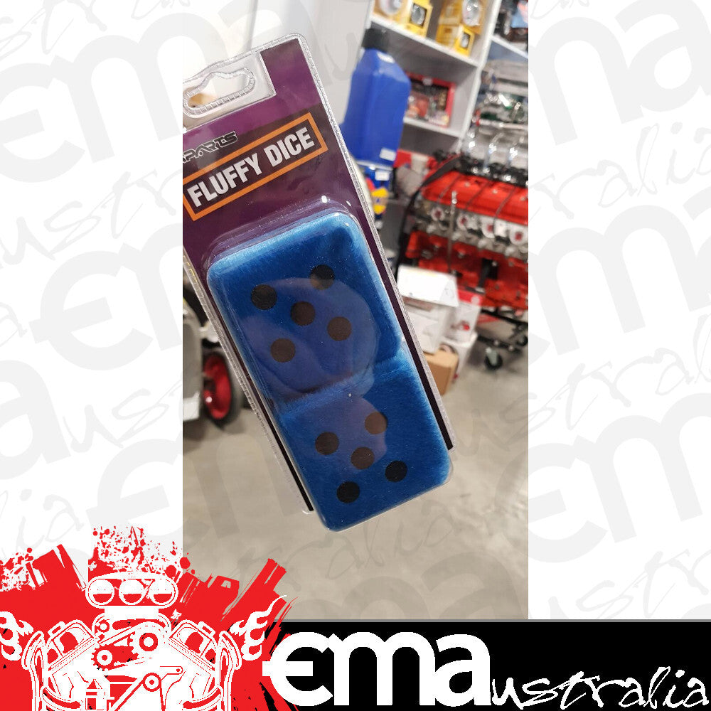 Engine Master Australia EMA-44301 Blue Fluffy Dice
