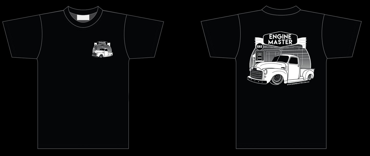 Engine Master 1950 GMC Pick-Up Truck Lowrider T-Shirt