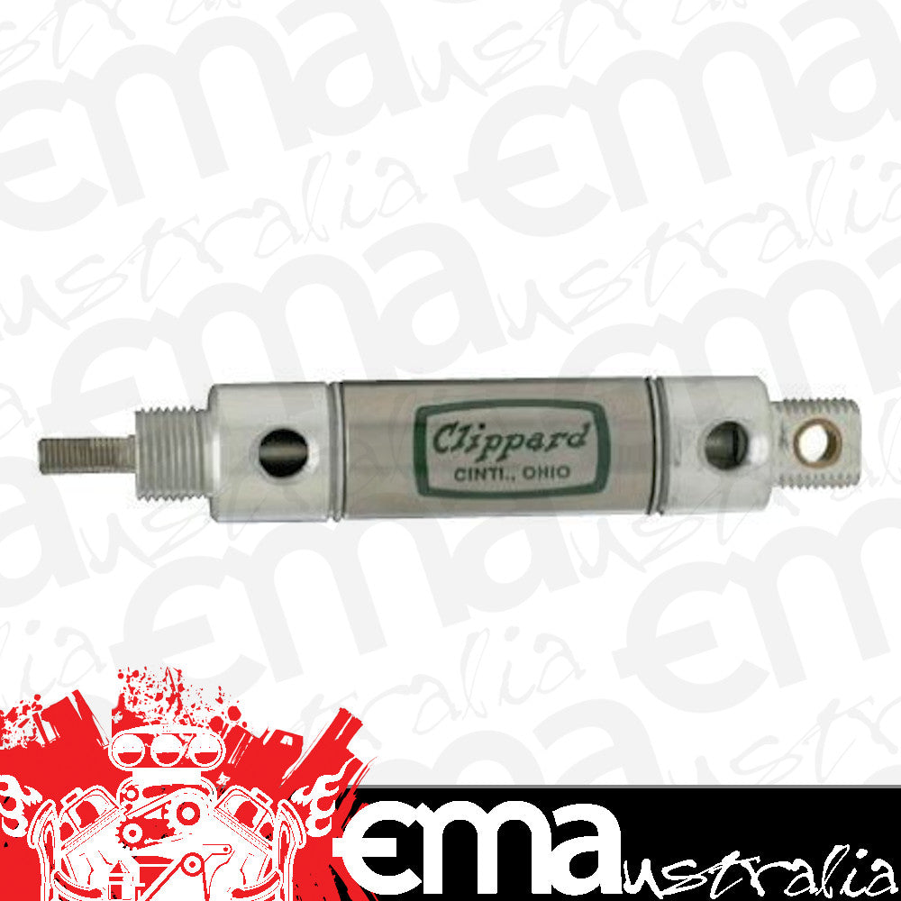 Electrimotion EM-F-0875002-03A Air Cylinder 7/8" Bore 3" Stroke 304 Stainless Steel Tube 1/8" Npt Port