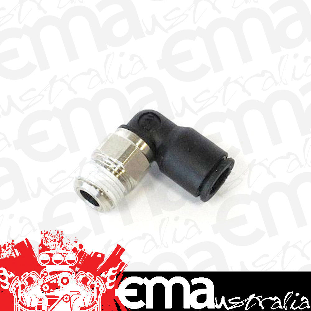 Electrimotion EM-SMC-90DEG Smc 1/8 Npt - 1/4 Tube Fitting