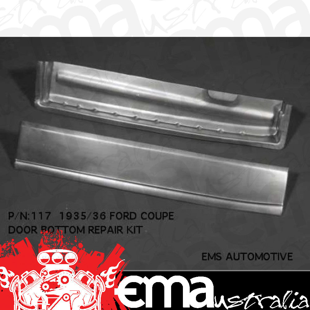 EMS Automotive Products EMS117L Door Bottom Rust Repair suit 1935-36 Ford Lhs Inner & Outer