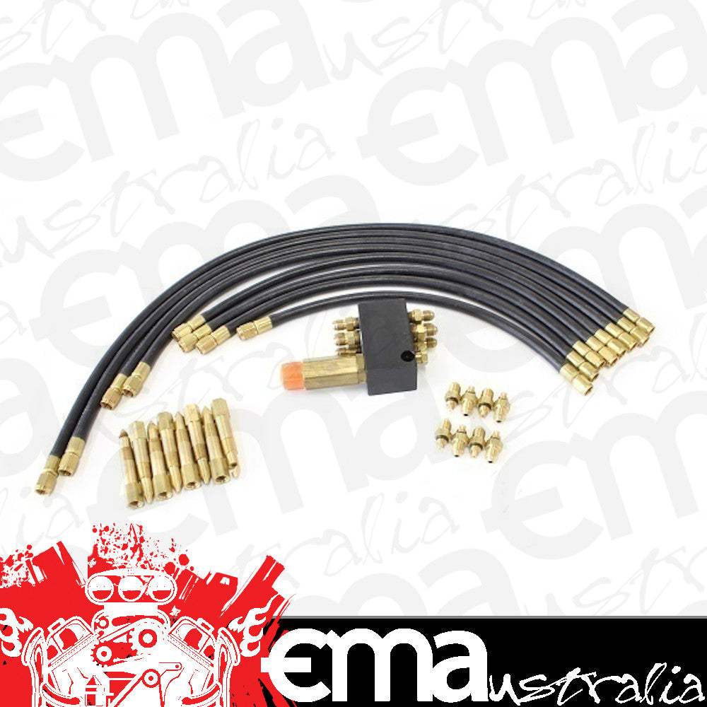 Enderle EN4038.HEMI Port Hose Kit Complete suit Chrysler Hemi w/ Distribution Block Check Valve Nozzle Holders & Hoses