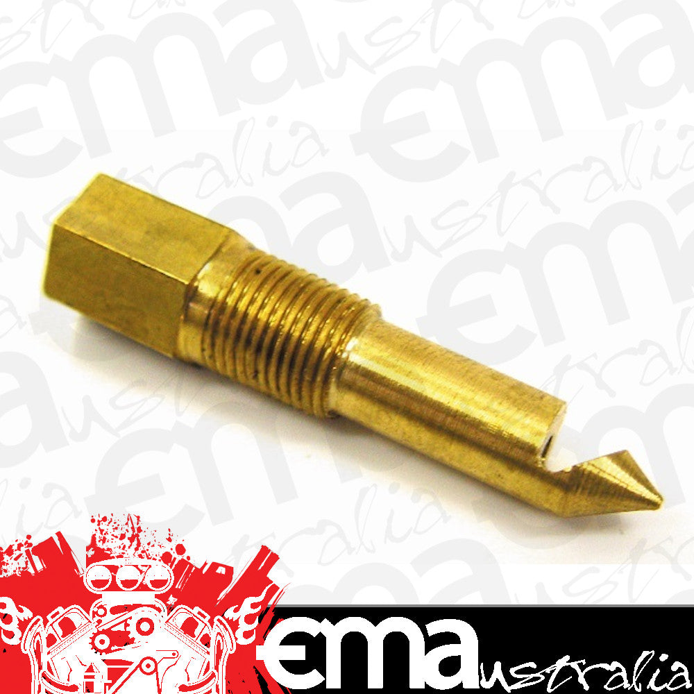 Enderle EN7121A Blown Port Nozzle Body Brass Non Vented 2" Long w/ 1" Tip