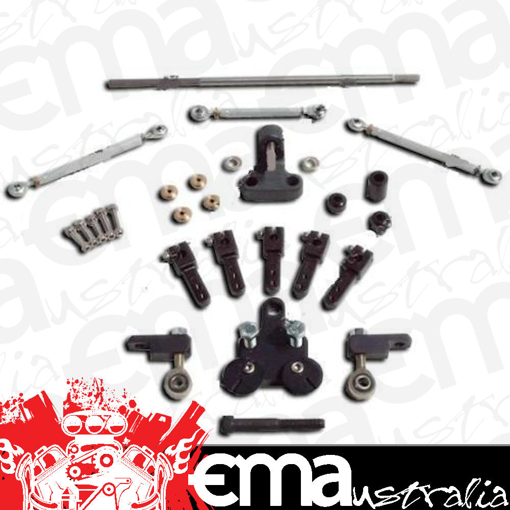 Chev small block Gen 1 Tunnel Ram Linkage Kit suit Enderle EN72-103