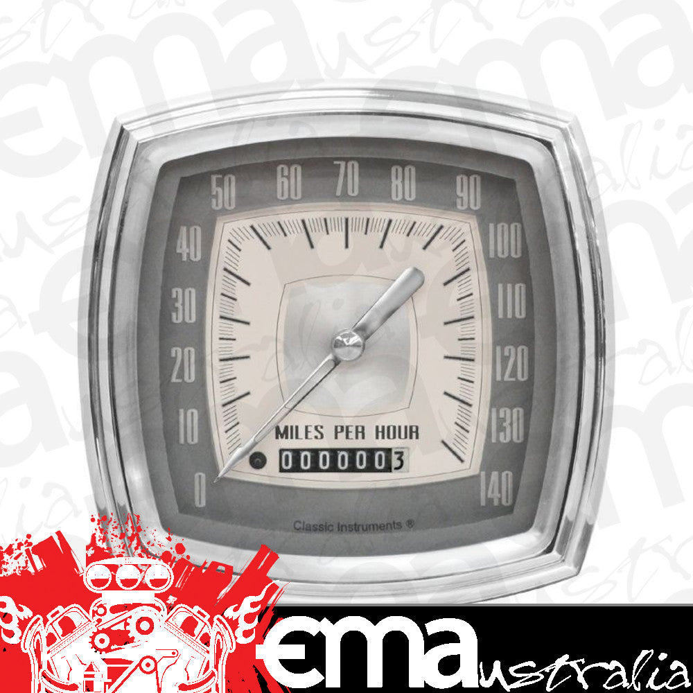 Classic Instruments ES55 Esquire 4? Speedometer 140 MPH