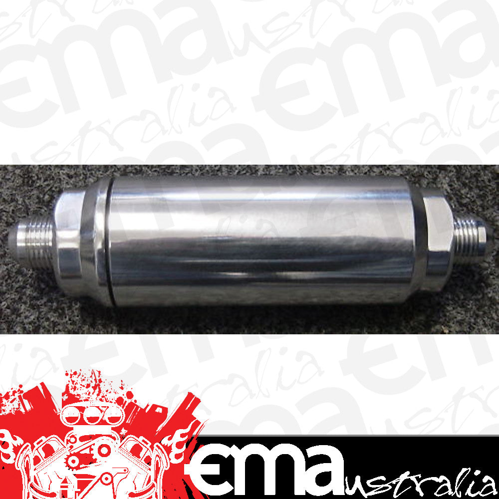 Phenix F78100-P Polished Stainless Inline Filter -8an