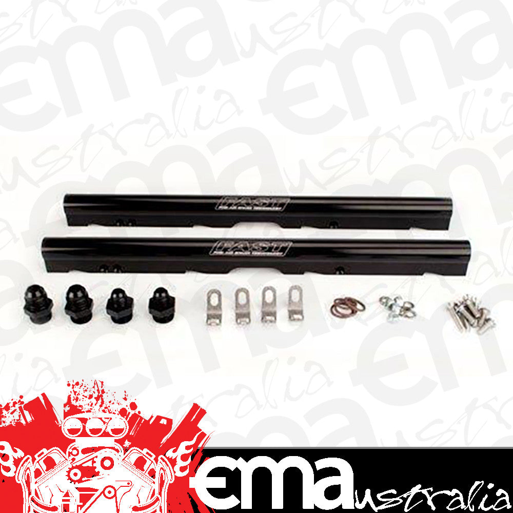 FAST FAST146027B-KIT Billet Fuel Rail Kit Blk Suit