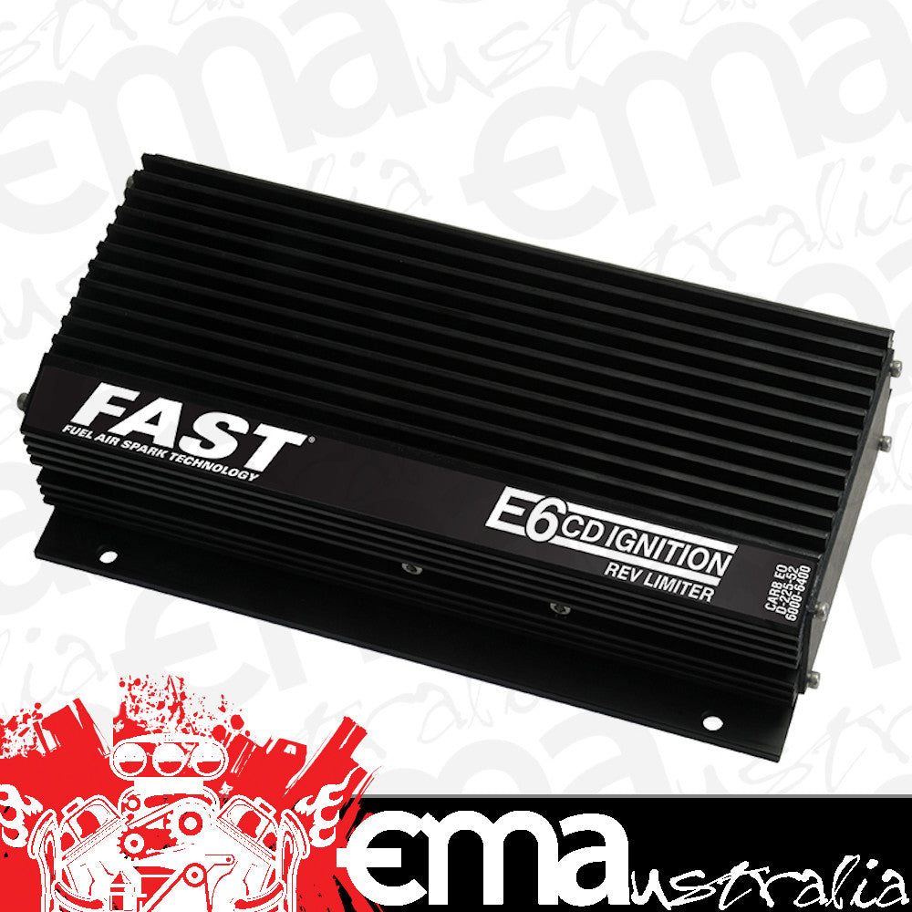 FAST FAST6000-6400 E6 Ignition Control Digital Capacitive Discharge w/ Rev-Limiter