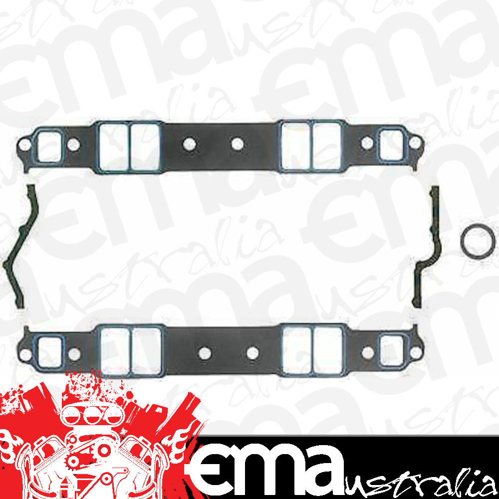 Fel-Pro Gaskets FE1206 Chev Small Block 2.21X1.310" Port Printoseal Intake Gaskets