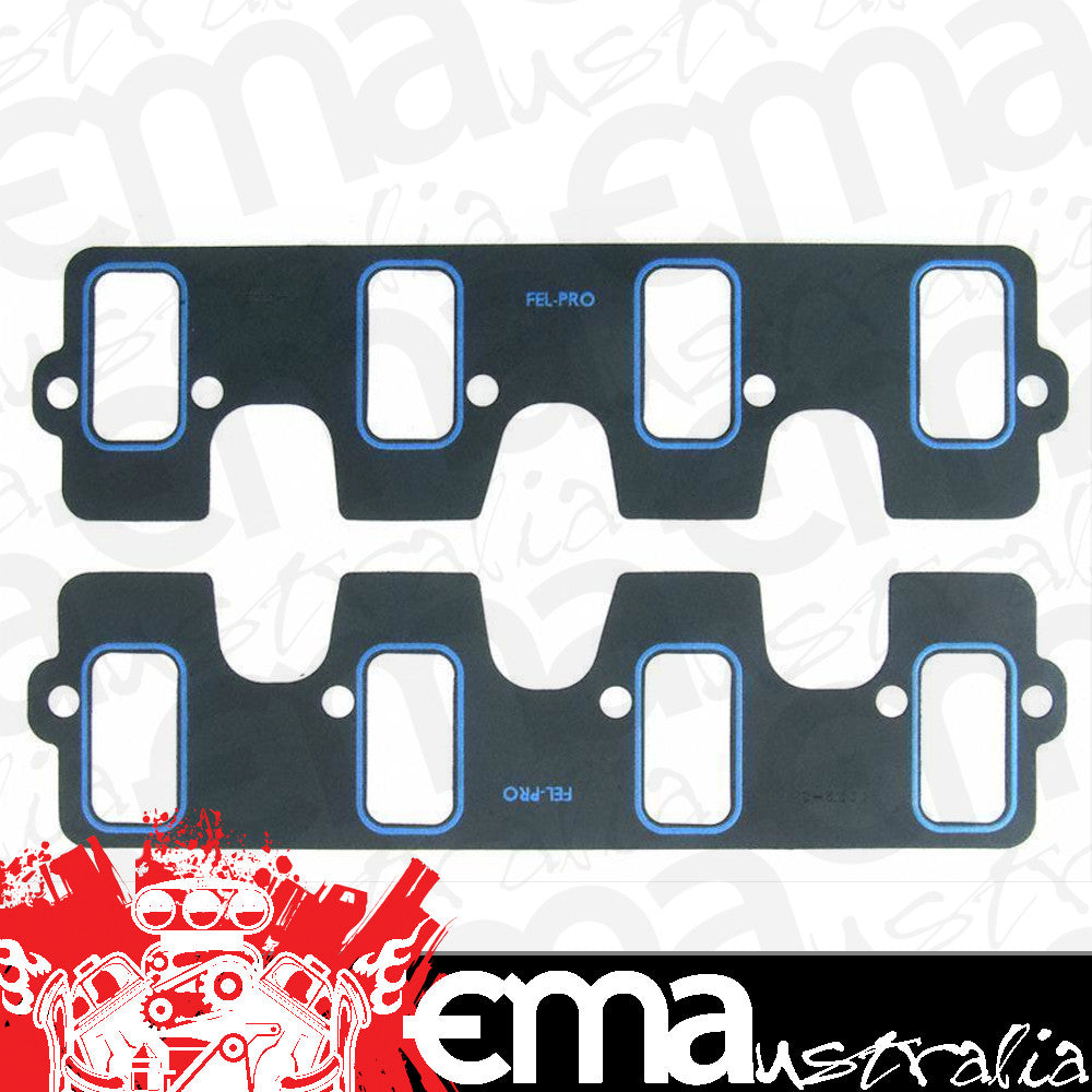 Chevy/Holden small block Gen III/IV 6.2L/376 C.I.D. L92 engines Intake Gasket Set Chev/Holden Ls3 2.683"X1.36".060" Thick Fel-Pro Gaskets FE1222-3