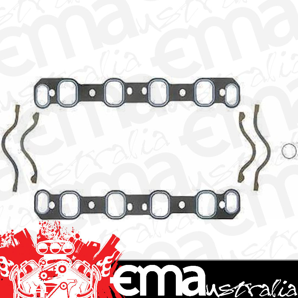 Ford Cleveland Small Block With 2V Heads Intake Gasket Set Fel-Pro Gaskets FE1240