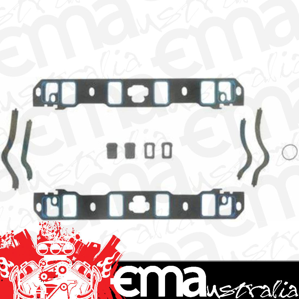 Fel-Pro Gaskets FE1250 Printoseal Intake Manifold Gasket Set Suit SB Ford 289-351W 1.20" X 2.00" .060"