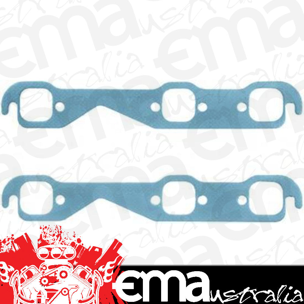 Fel-Pro Gaskets FE1402 Perforated Steel Exhaust Gasket Set Suit Chevy V6 229-262 1.50" X 1.50"