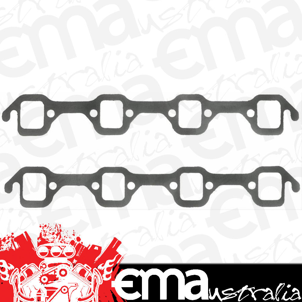 Suit Ford small block Windsor 289-351 C.I.D. V8 289-351W Performance Exhaust Gasket Set 1.25" X 1.48" Fel-Pro Gaskets FE1415