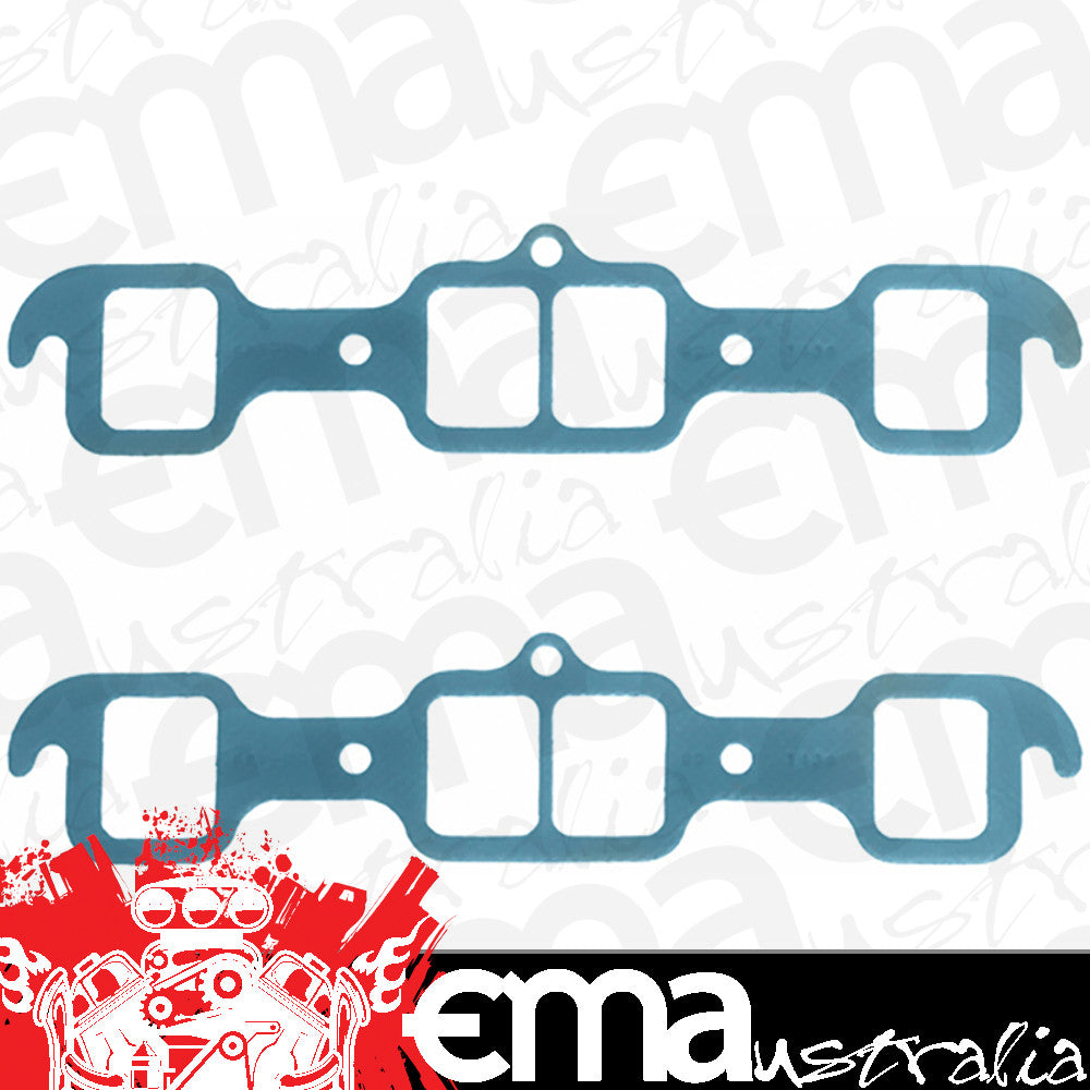 Fel-Pro Gaskets FE1439 Perforated Steel Exhaust Gasket Set Suit Oldsmobile 330-455 1.56" X 1.95"