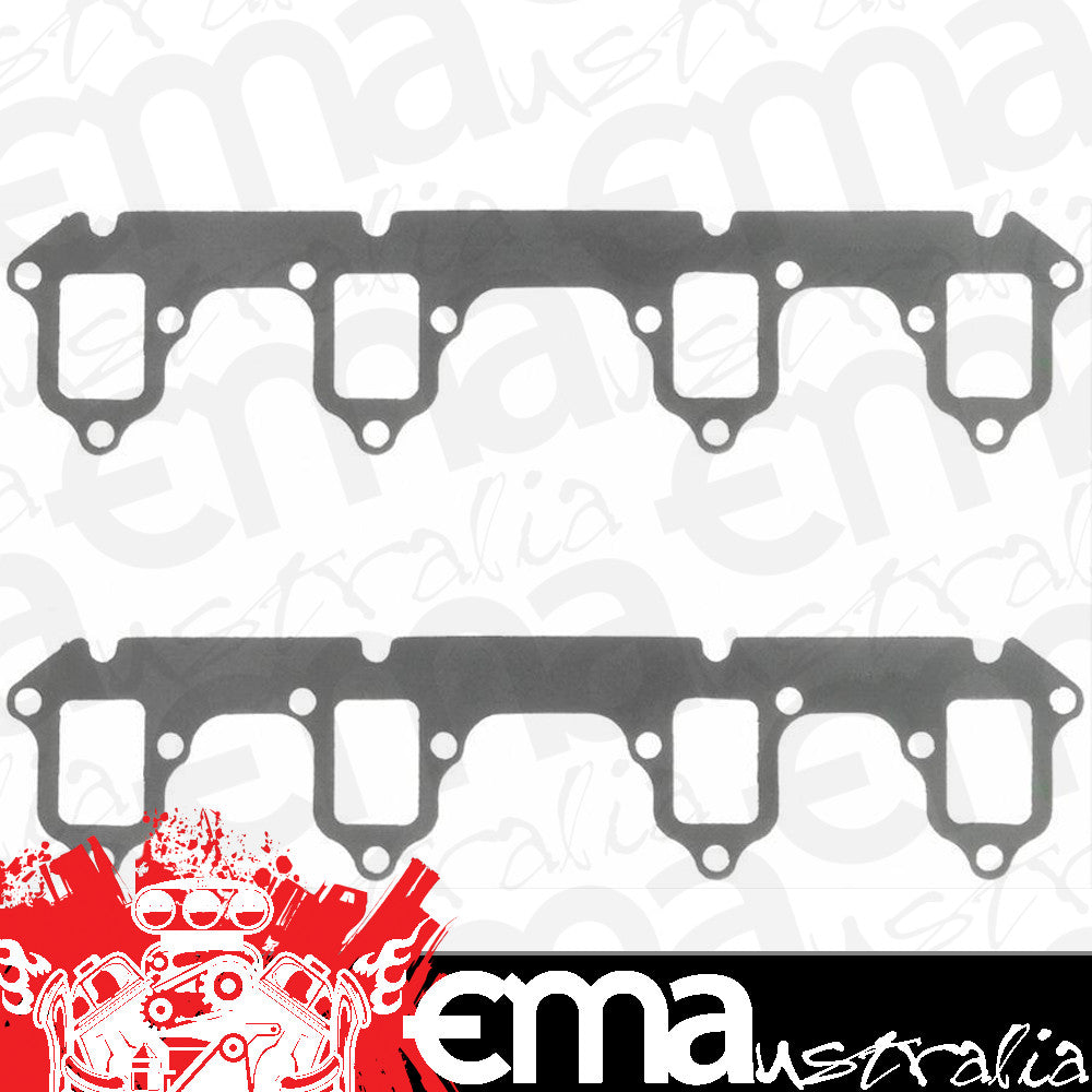 Suit Ford big block FE 390-428 C.I.D. V8 1961-71 Performance Exhaust Header Gasket Set 1.40" X 2.04" Fel-Pro Gaskets FE1442