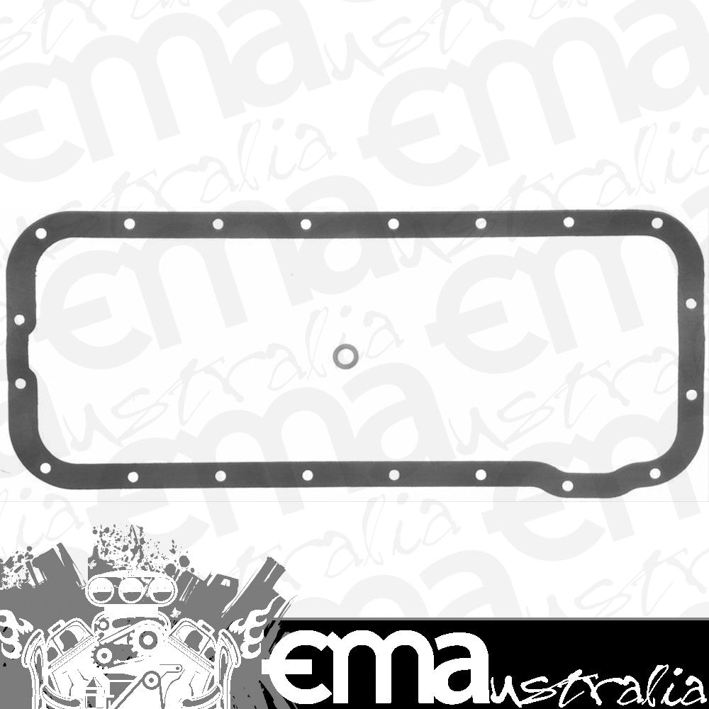 Suit Ford big block FE Series 390-428 C.I.D Rubber Coated Fibre Oil Pan Gasket BB Fel-Pro Gaskets FE1817