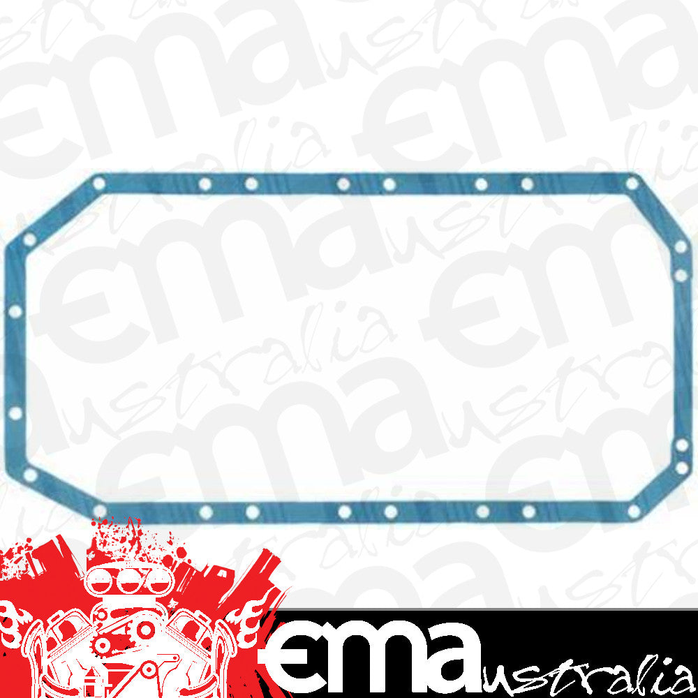 Fel-Pro Gaskets FE1837 Composite Oil Pan Gasket With Steel Core Suit Rodeck Tfx/Tfx 92, 11.40" Bolt Center Wide