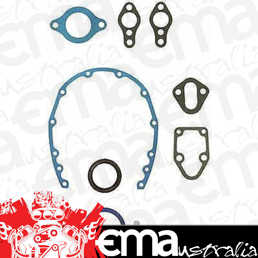 Chev Small Block Gen I 262-400 CID R.A.C.E Series Timing Cover Gasket Set SB 1959-85 Fel-Pro Gaskets FE2702