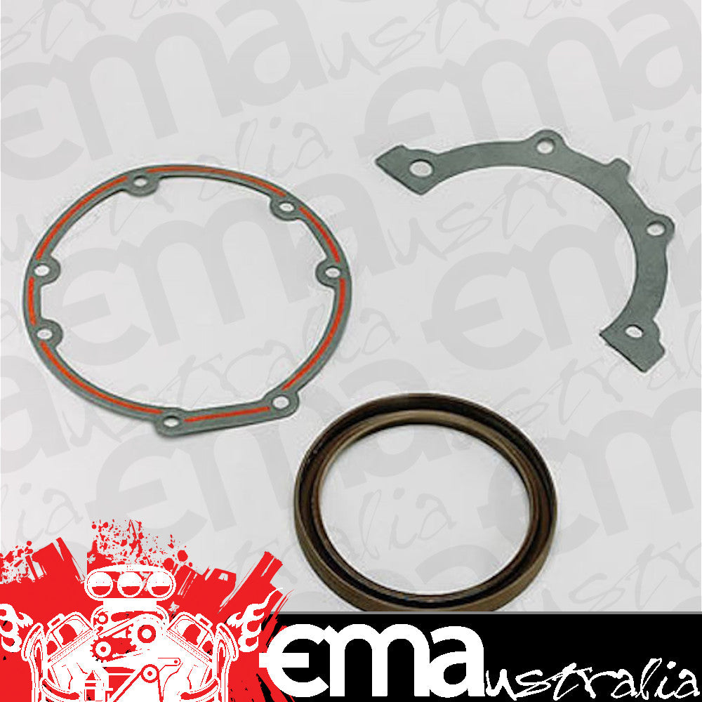 Chev Vortec Gen I & II 305-350 CID '86-'97 Rear Main Seal Kit 1 Piece Rubber Fel-Pro Gaskets FEBS40520