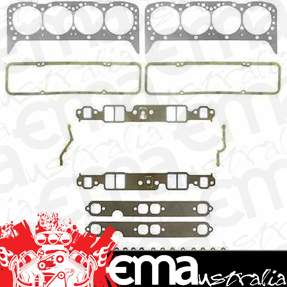 Fel-Pro Gaskets FEFM17230 Marine Head Gasket Set Chev 283-350 '86-'96 Mercruiser Volvo Pcm Fm17230
