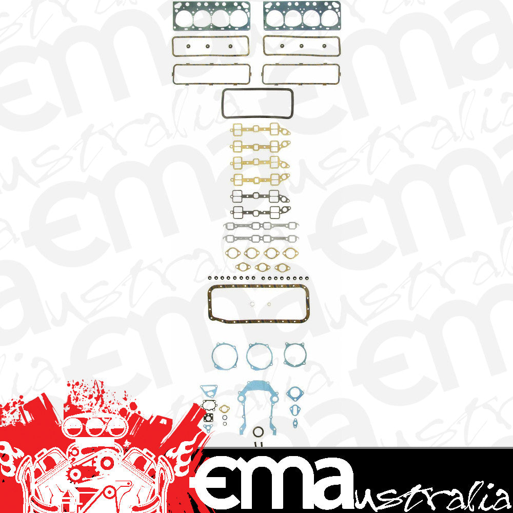 Fel-Pro Gaskets FEFS7999PT-3 Ford 272-312 Y-Block V8 Full Gasket Set