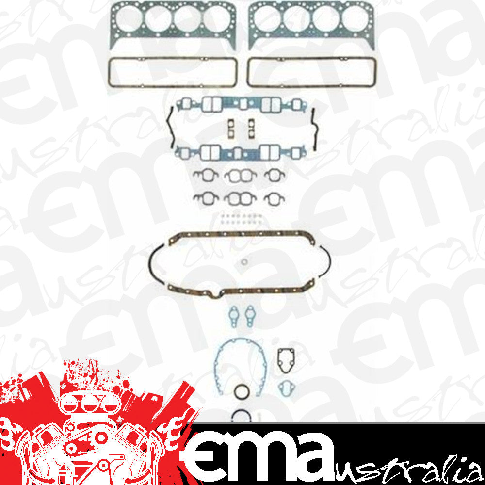 Fel-Pro Gaskets FEFS8510PT-1 Full Gasket Set Suit Chev SB 5.0L/305 Cid