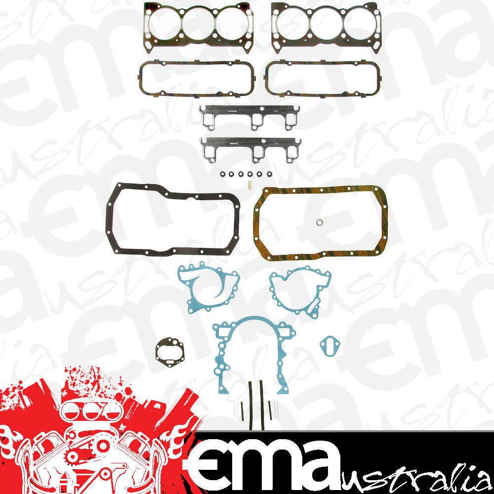 Fel-Pro Gaskets FEFS8723PT Full Gasket Set Suit Buick 252 V6 1980-83 No Intake
