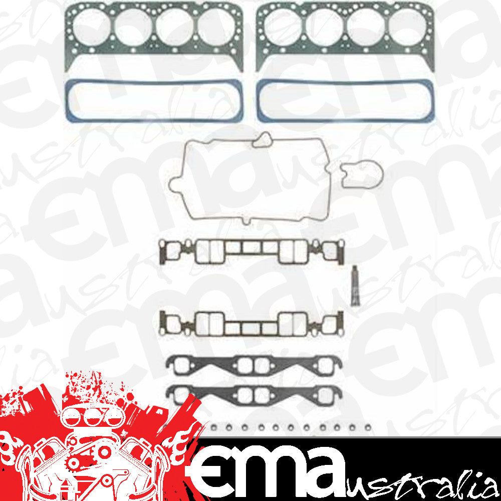 Fel-Pro Gaskets FEHS8510PT-6 Top End Gasket Set Suit Chev SB 5.0L 1996-01 Vortec