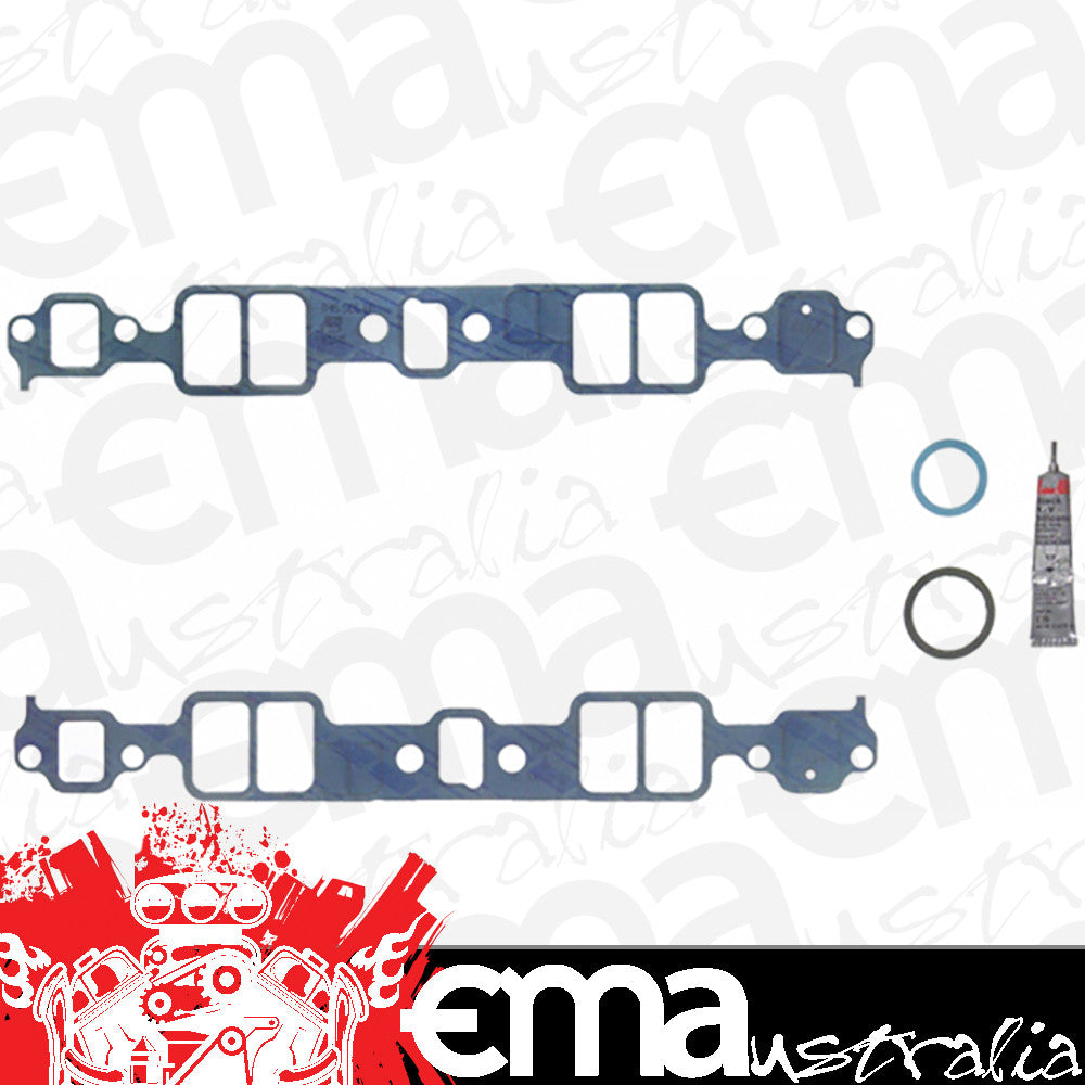 Fel-Pro Gaskets FEMS93317 Intake Manifold Gasket Set Suit SB Chev 1988-93 With Tbi Or Carburettor
