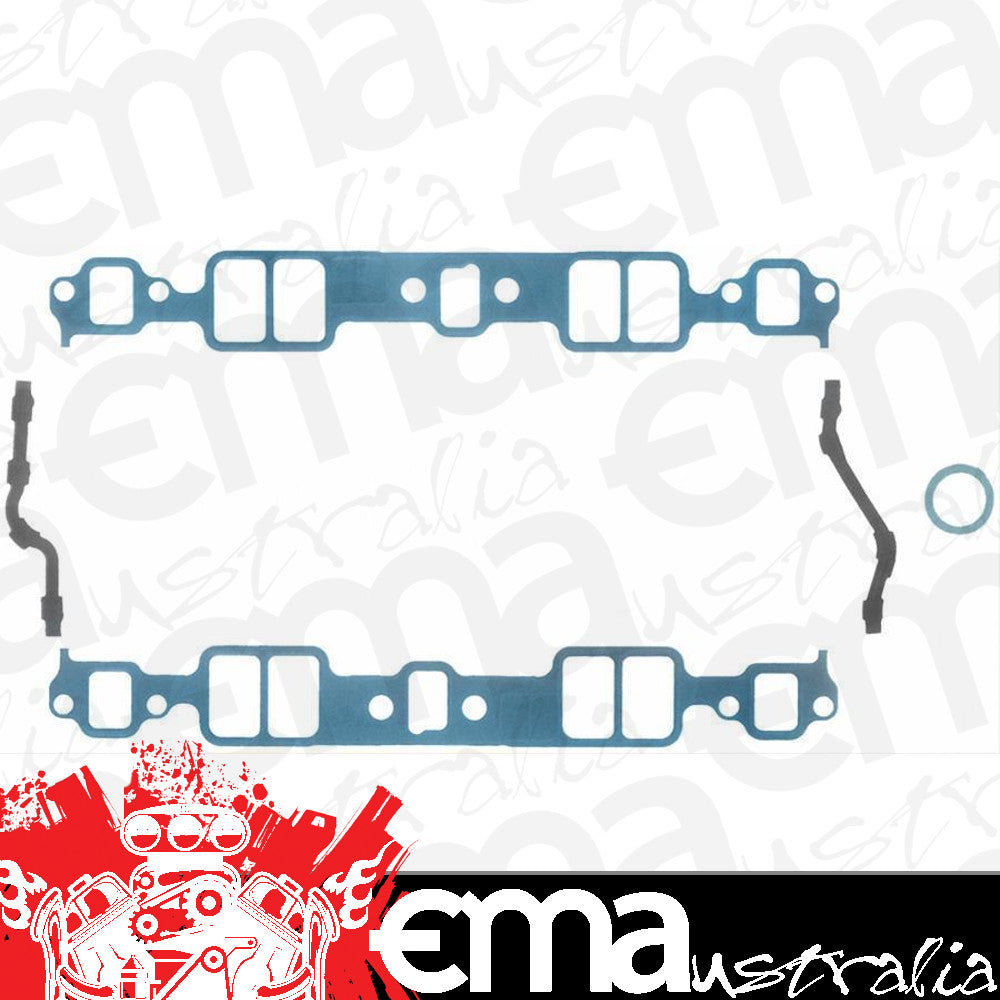 Suit Chevy small block Gen I 281-350C.I.D. V8 1957-65 Intake Manifold Gasket Set Chev SB 281-350 Fel-Pro Gaskets FEMS9617