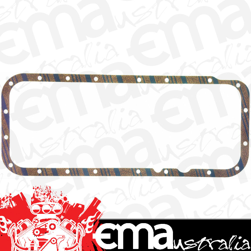 Suit Mopar big block B/RB 361-440 C.I.D. V8 Oil Pan Gasket Cork Chrysler BB Fel-Pro Gaskets FEOS11729C-1
