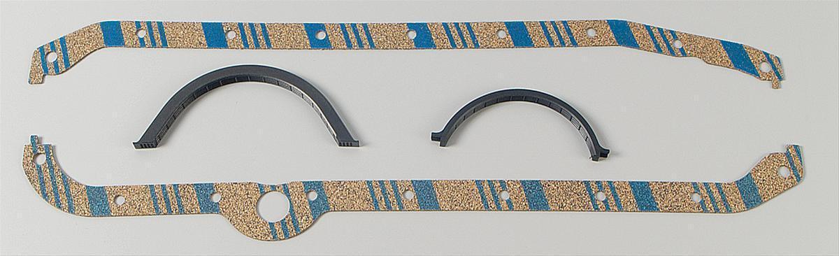 Fel-Pro Gaskets FEOS30410C Multi-Piece Cork/Rubber Sump Gasket Set Fpos30410C Chev SB 305-350 80-85