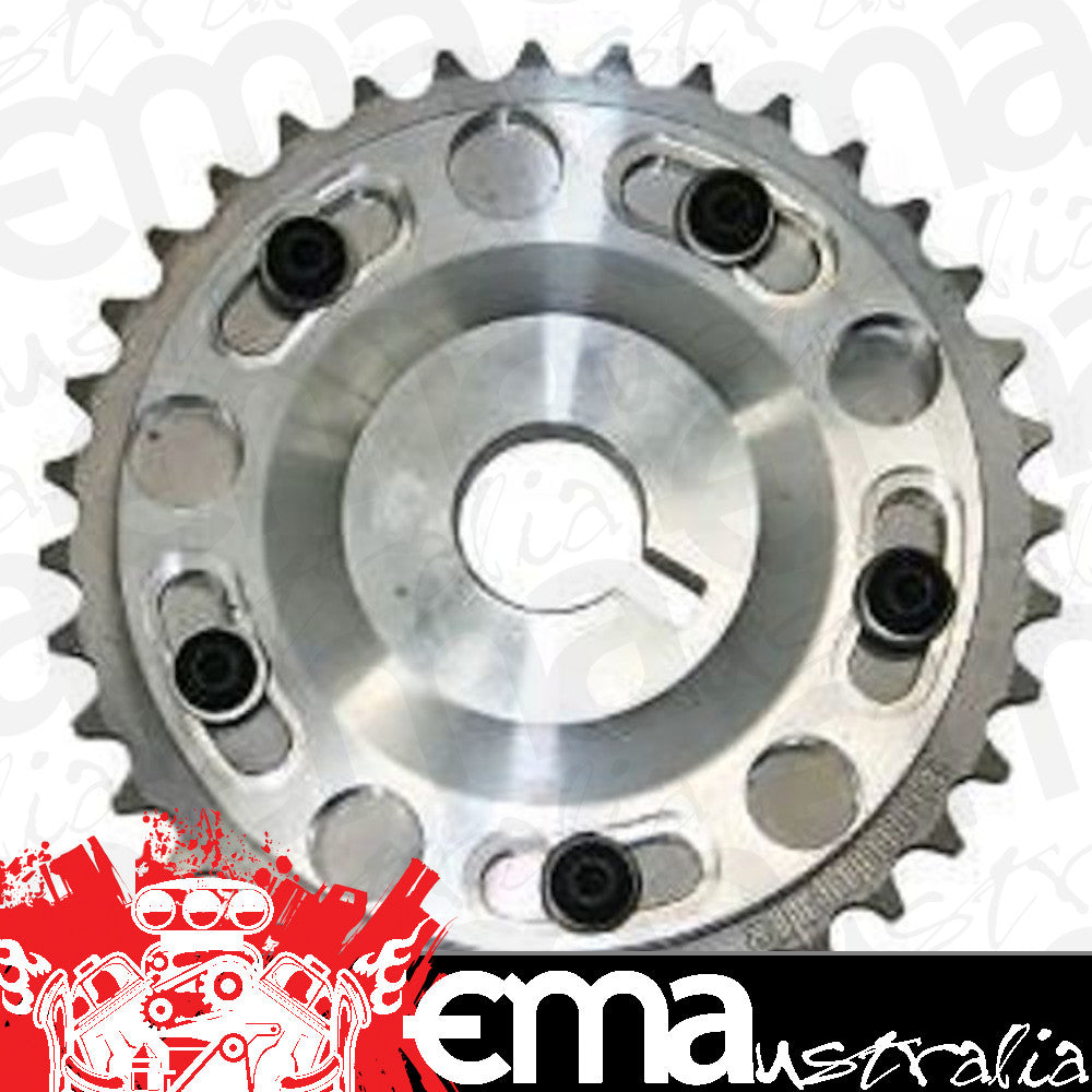 Fidanza FI950384 Fidanza Aluminium Adjustable Cam Sprocket Clear For Nissan Sr20Det