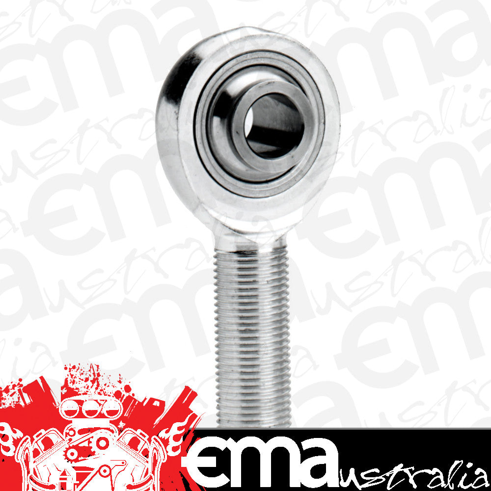 FK Rod Ends FK-HRSMXL8T Chrome Moly High Misalignment Rod End w/ Teflon Liner 5/8-18 L/H Thread x 1/2 I.D Ball