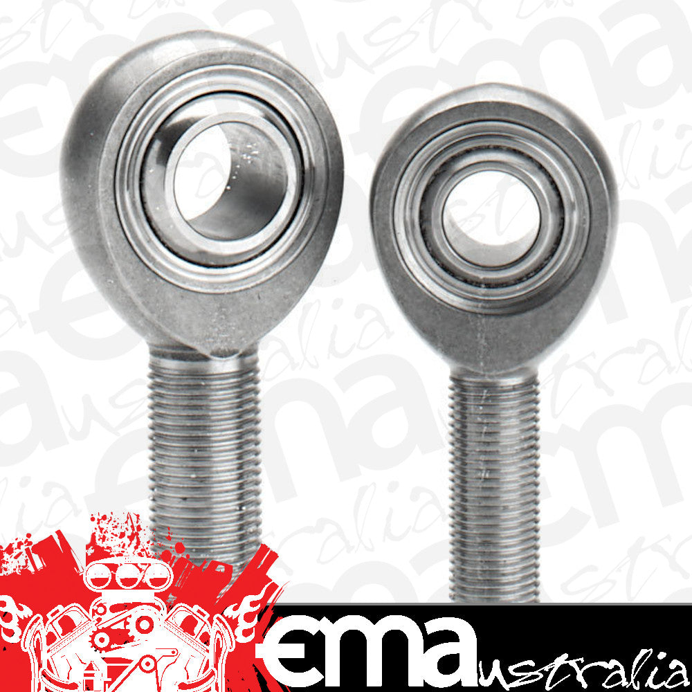 FK Rod Ends FK-PMXL8T S/S Male Rod End w/ Teflon Liner Performance Racing 1/2-20 L/H Thread x 1/2 I.D Ball