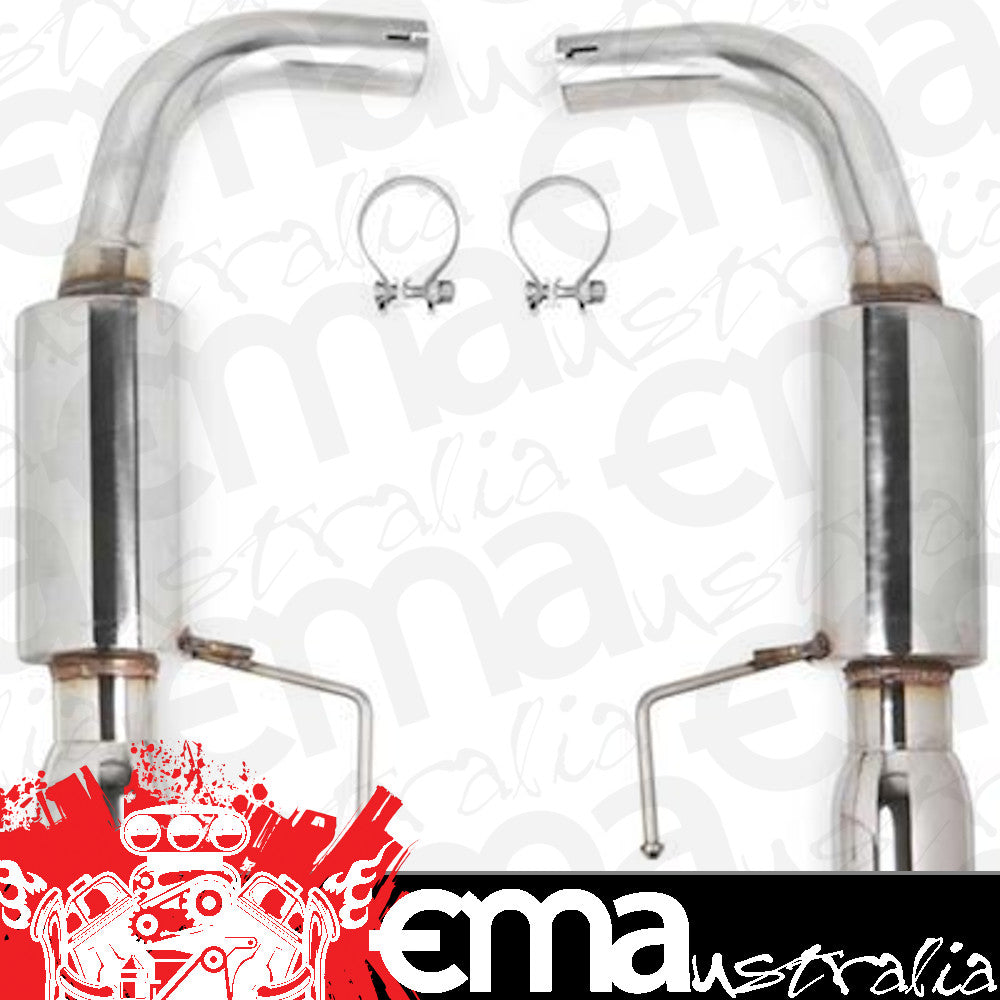 Flowmaster FLO-12145FLT 2015-17 Mustang 2.3 & 3.7L 2-1/4" 304 Stainless Steel Axle-Back Exhaust System