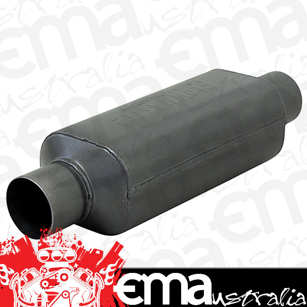 Flowmaster FLO12412409 Hushpower Hp-2 Muffler Oval, 2-1/4" Inlet/Outlet